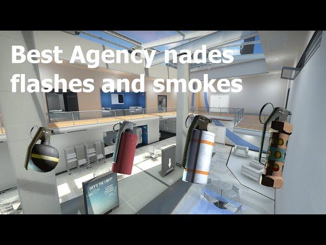 CS:GO Agency nades