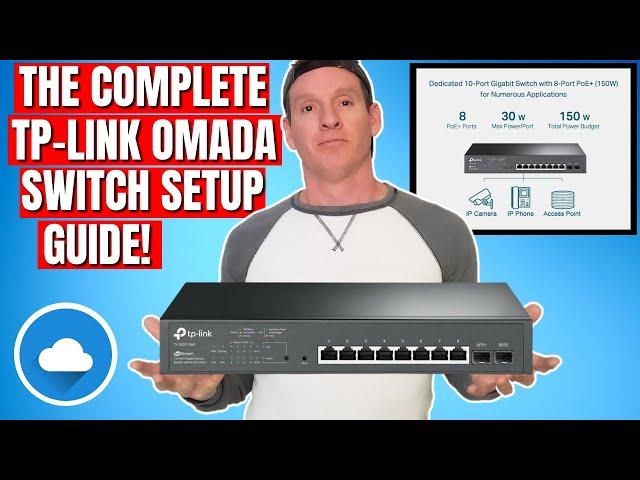 TP-LINK OMADA SWITCH TL-GS2210MP - QUICK & EASY INSTALLATION!