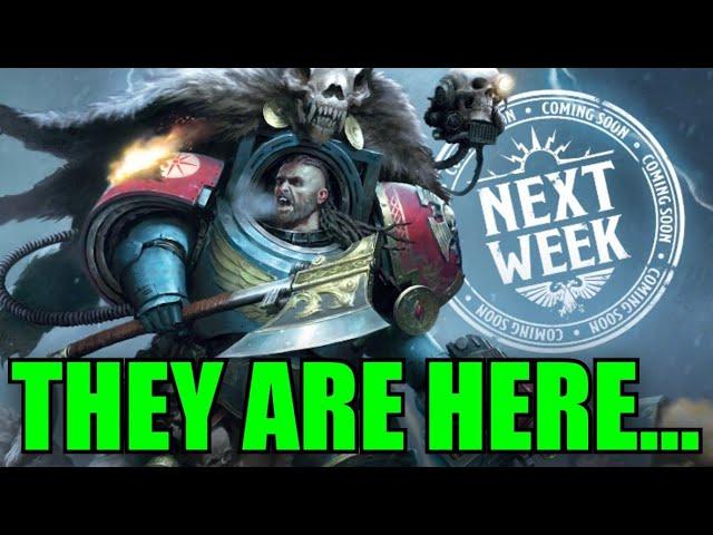 Games Workshop MASSIVE Miniature DROP!!!  Space Wolves Enter the Game of Warhammer 40k #Warhammer