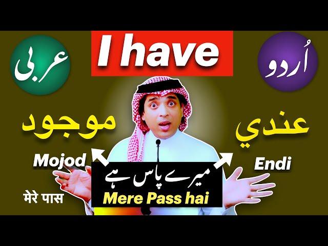 Learn Spoken Arabic with Urdu | پاس ہے کی عربی | Pass hai ki arbi | I have You  have in local Arabic