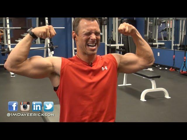 Superset Bicep Workout Under 6 Minutes with Dave Erickson