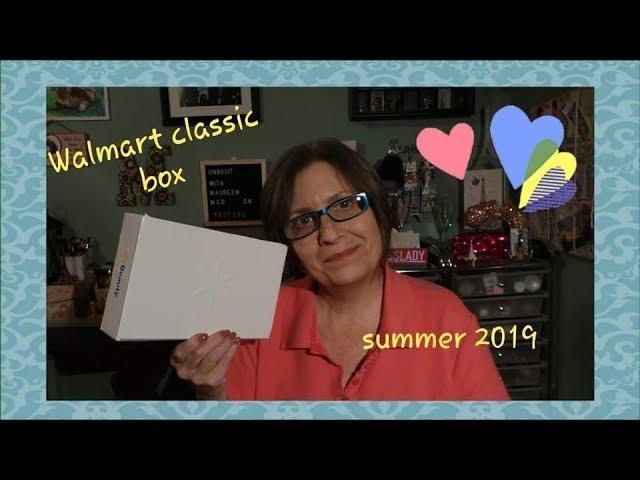 Walmart Classic box for Summer 2019 with Maureen Mcd