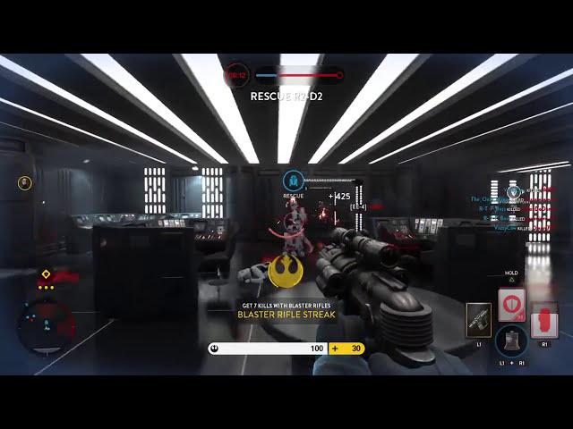 Immersive Death Star battle experience