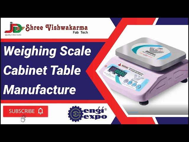 Electronic weighing scale | Weighing Scale Cabinet Table Top Body Structure Manufacturer