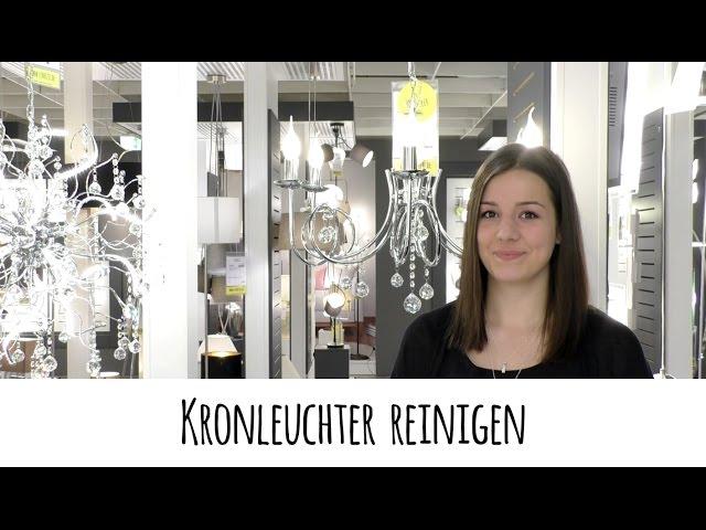 Kronleuchter reinigen mit Omas Haushalts-Tipps