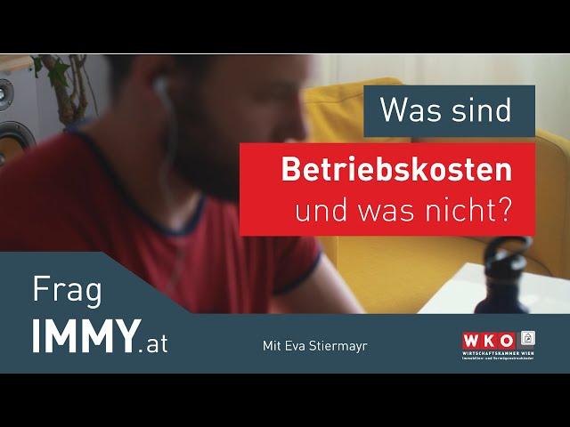 Was sind Betriebskosten und was nicht? [Einfach erklärt] | Frag IMMY.at