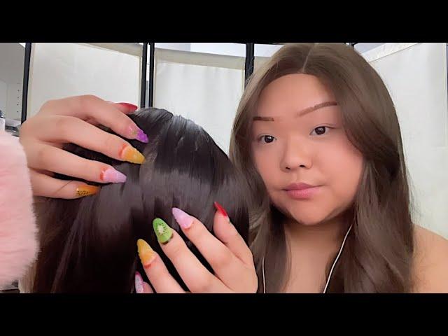 ASMR girl that's OBSESSED with YOU plays with your Hair (ur the mean popular girl) ‍️‍️ (reali