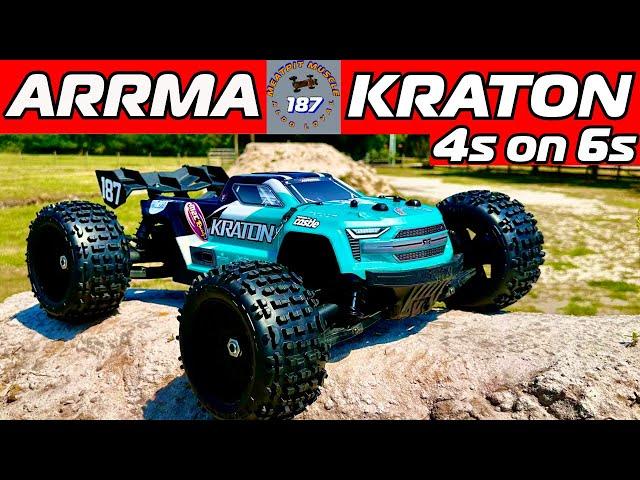 TWISTED POWERArrma Kraton 4s V2.5 esc/motor upgraded