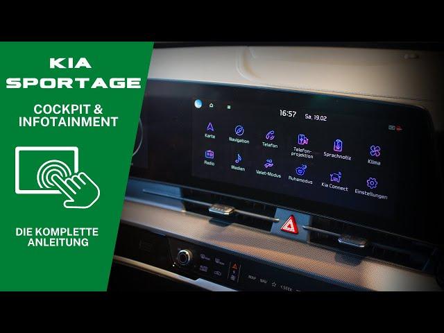 Kia Sportage 2024 Cockpit und Infotainment