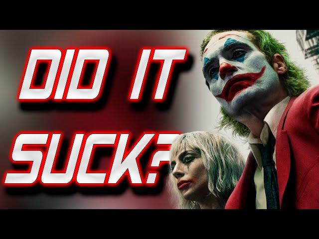 JOKER: FOLIE A DEUX MOVIE REVIEW | Did It Suck? | Let's Talk Episode 92