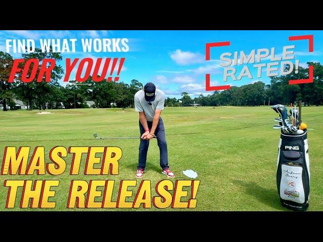 MASTER HOW to RELEASE! // FADE and DRAW!! #GolfSwing #GolfInstruction #SwingTips