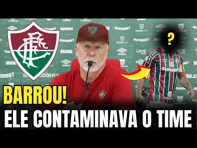 DISSE AO VIVO! MANO MENEZES FALOU O NOME DO JOGADOR QUE ESTAVA CONTAMINANDO O VESTIÁRIO! FLU NEWS