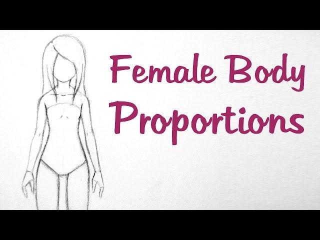 How to Draw Manga: Female Body Proportions