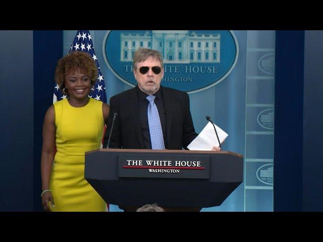 'Star Wars' legend Mark Hamill gives Biden The Force for elections | AFP