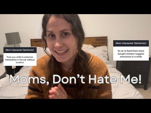 Unpopular opinions you NEED to hear about motherhood | school, meals, sleep & postpartum