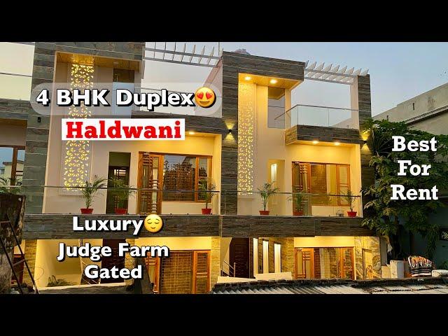 Buy 4 BHK Luxury Duplex - Haldwani, Judge Farm || 2 Modular Kitchen & Gated Colony | Best Interiors