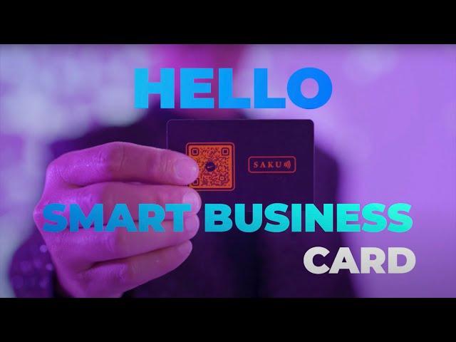 SAKU Smart Business Card - Electronic Business Card