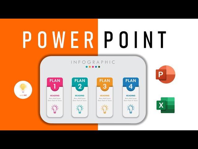 INFOGRAPHIC DESIGN RECREATE || Microsoft PowerPoint || Ideas PPT