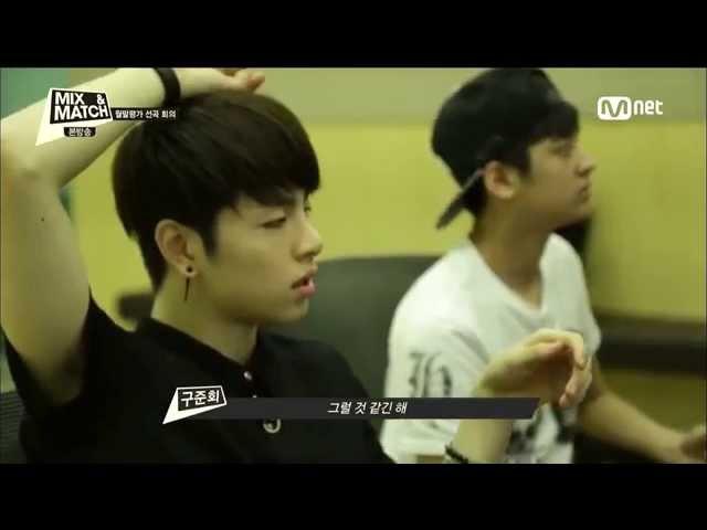 믹스앤매치(Mix&Match) E02 - 구준회 무시하는 비아이. B I ignore Junhoe.