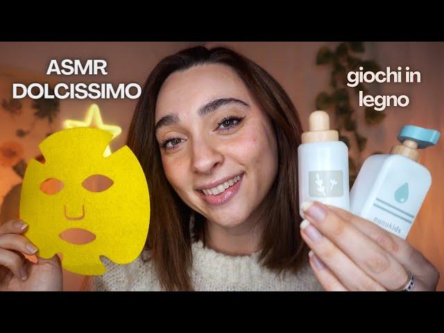 SKINCARE IN LEGNO PER TE  ASMR DOLCISSIMO