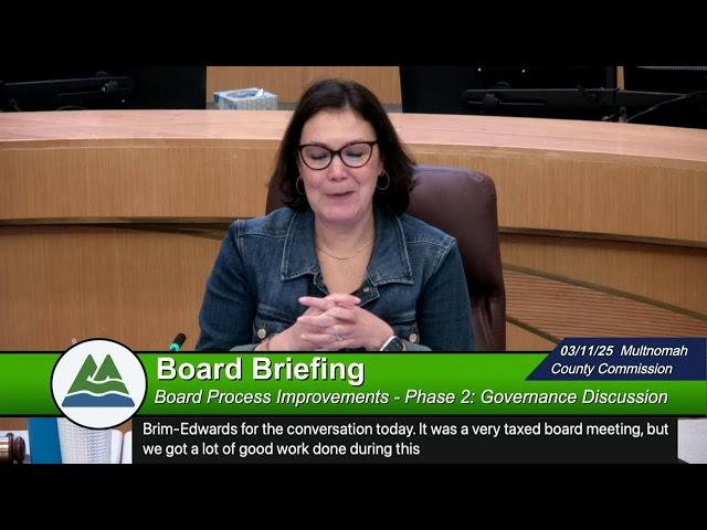 03.11.25 Board Briefing