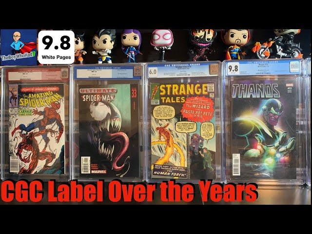 CGC Labels Over the Years, When to Crack & Press, & Newton Rings!