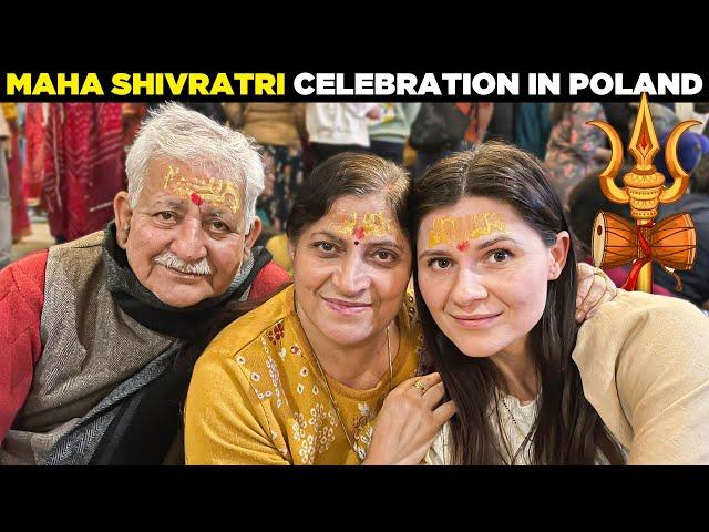 Celebrating Maha Shivratri in Poland With My Indian Family