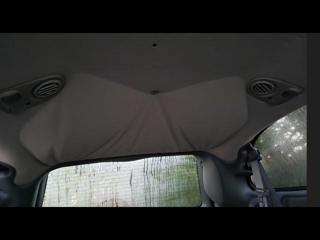 Headliner removal and replacement 2005 Chrysler Town and Country minivan