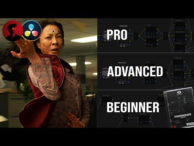 SIMPLE NODE TREE for Any User Level | Visionary Powergrade Template | DaVinci Resolve 18 Tutorial
