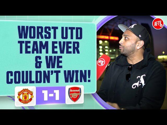 The Worst Utd Team Ever & We Couldn’t Win! (Ryan) | Manchester United 1-1 Arsenal