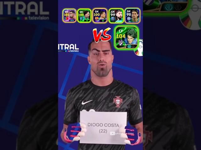 Batistuta Vs Best Top 5  Goalkeepers in eFootball2025  #efootball2025  #shorts