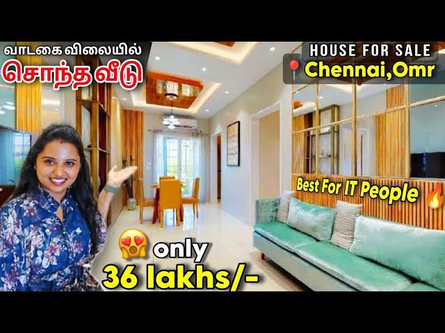 "சொந்த வீடு" கனவு நிஜமாகும்Lowest price OMR flats in Chennai Just 36Lakhs/-