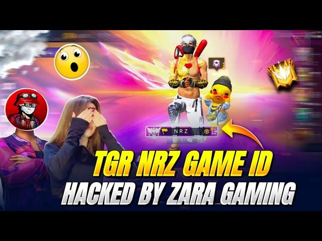 NRZ Id Hacked By Zara Gaming  Op 1 Vs 4 Gameplay in Grandmaster Lobby  Free Fire