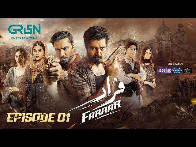 Faraar Episode 1 [CC] Hamza Ali Abbasi | Ahmed Ali Akbar | Sohai Ali Abro | 17th Nov 2024 | Green TV