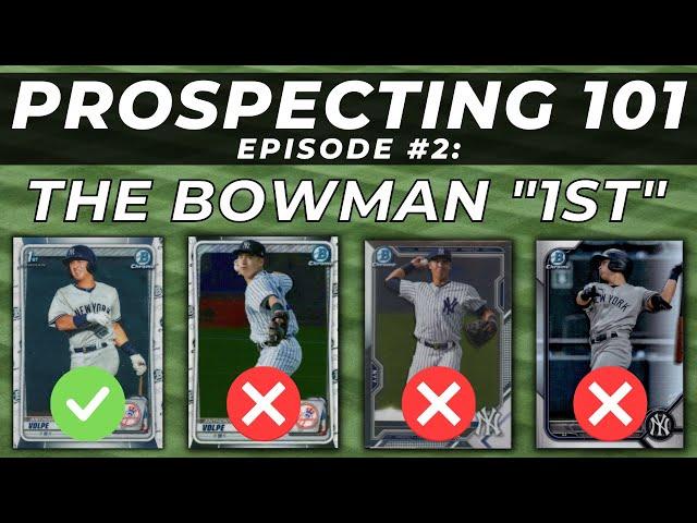 Prospecting 101 - Episode 2: Understanding the Bowman 1st Chrome Prospect Card | Baseball Cards