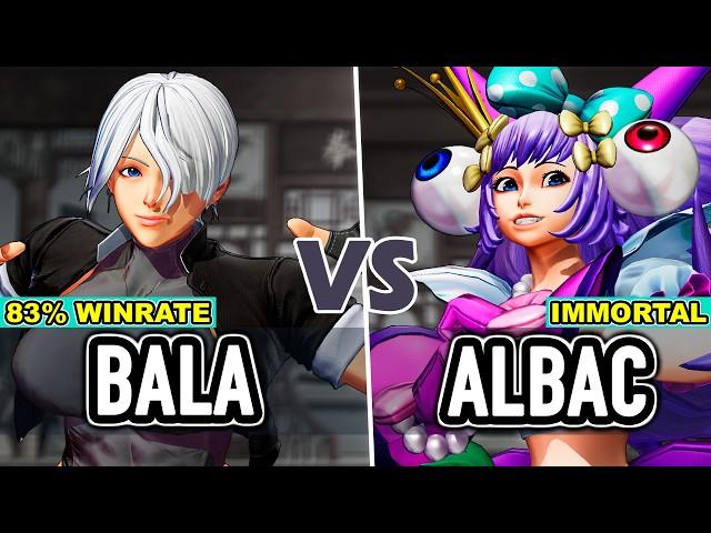 KOF XV ▰ Bala (Ángel/K'/Iori) vs Albac (Sylvie/Geese/Chizuru)