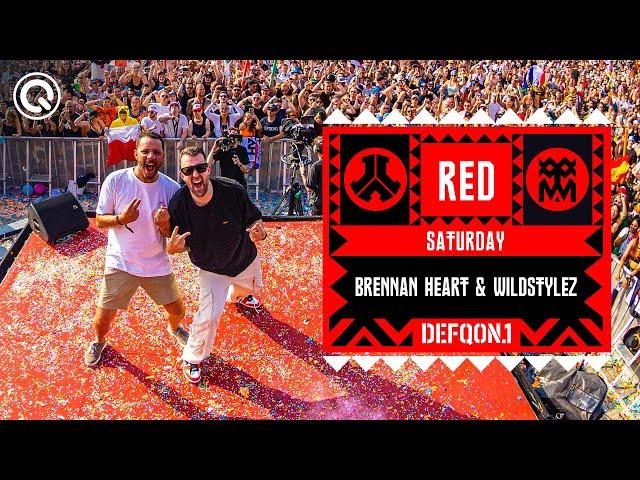 Brennan Heart & Wildstylez I Defqon.1 Weekend Festival 2023 I Saturday I RED