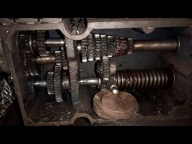 Norton Gear box for lathe machine live demonstration