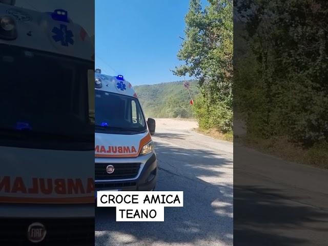 Servizio Ambulanze Croce Amica Teano    #ambulanza #soccorsiquotidiani #elisoccorso #luftrettung