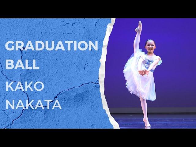 Youth America Grand Prix 2023 Finals Pre-Competitive Top 12 Winner - Kako Nakata - Graduation Ball