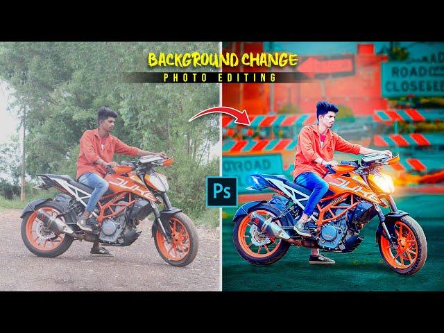 SMART Background Change Photo Editing in Photoshop CC by Educative Bikash in Hindi