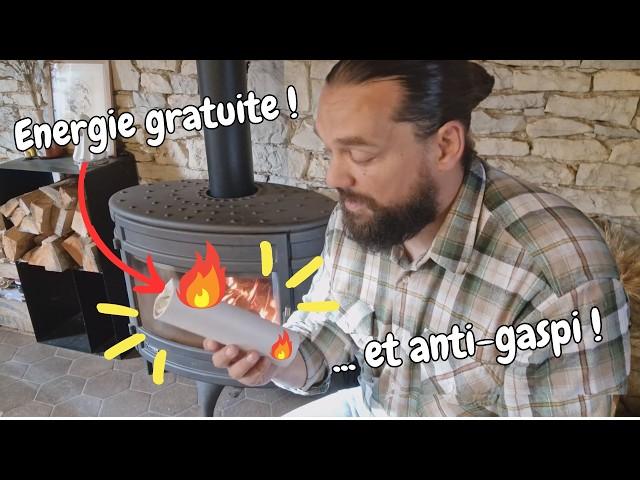 Energie gratuite (vraiment) : Fat-logs, fabriquez les vous même !