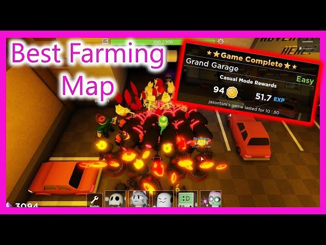 The Best Farming Map | Tower Heroes | Roblox