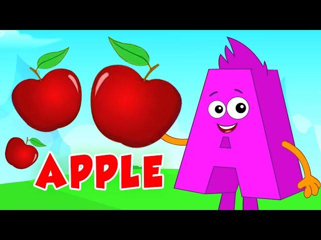 Phonics Song, Learn Alphabets A to Z, Kids Learning Video by Zebra Nursery Rhymes