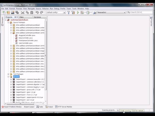 Tutorial Penggunaan System Perpustakan