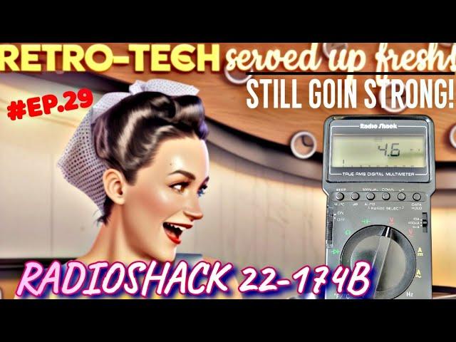 RETRO-TECH ○ RadioShack 22-174B Review & Teardown! (1993)