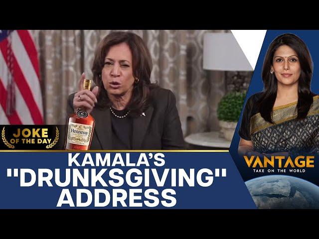 Was Kamala Harris "Drunk" in Her Video Message? | Vantage with Palki Sharma