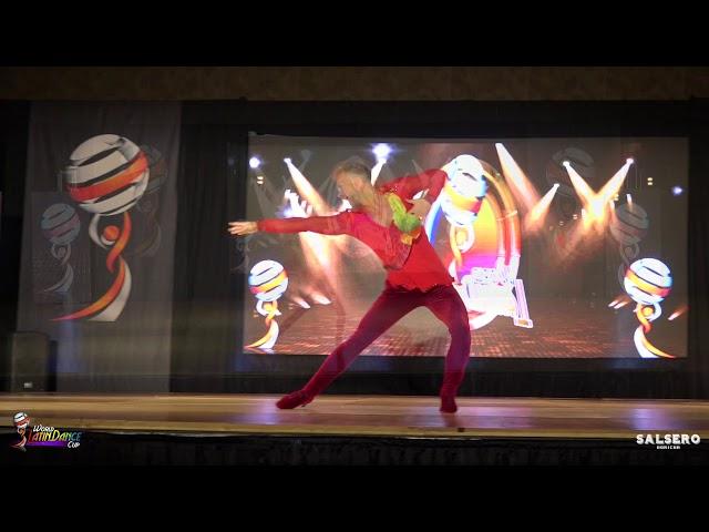 Alejandro Morales Corrales, España, Salsa Soloist Man Pro, Final, World Latin Dance Cup 2017