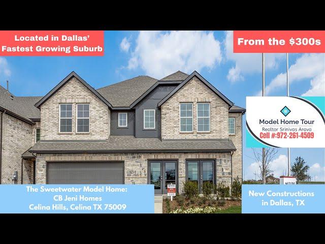 CB Jeni Homes Sweetwater Model Home - Celina Hills, Celina TX | Celina ISD | Model Video Tour