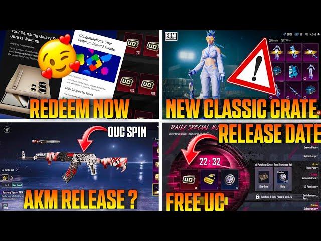  Free 250rs Redeem Code ! New Classic Crate ! Daily Special Bundle Release Date